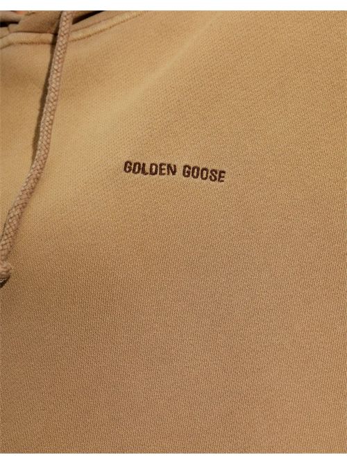 Felpa con logo effetto vissuto Golden Goose | GUP02763.P002636.16107VINTAGE CARTOUCHE